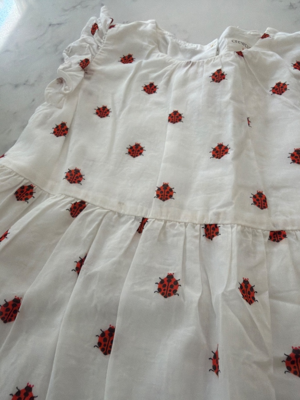 Crewcuts Ladybug Pattern Dress - Picture 2 of 4